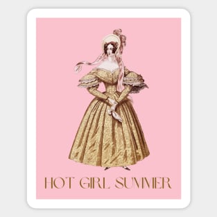 Vintage Hot Girl Summer Sticker